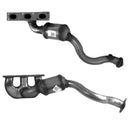 BM Cats Petrol Catalytic Converter - BM91455 with Fitting Kit - FK91455