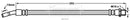 Borg & Beck Brake Hose Part No -BBH7855