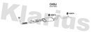 Klarius CH55J - Box With Tail Pipe  - Fits Chrysler Jeep Cherokee 2.4