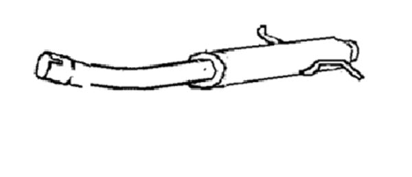 Klarius VO490J - Box With Tail Pipe