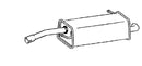 Klarius FE1113D - Box With Tail Pipe