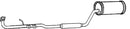 Klarius DU83Q - Box With Centre Pipe  - Fits Daihatsu Sirion 1.0i
