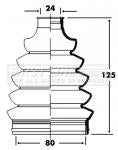First Line Cv Joint Boot Kit Part No -FCB2364