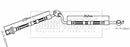 Borg & Beck Brake Hose Part No -BBH8415