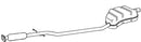 Klarius BM354B - Box With Tail Pipe  - Fits Mini Cooper 1.6i