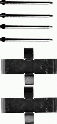 Textar Brake Pad Fitting Kit - 82015100