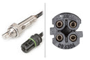 HELLA 6PA 358 066-121 Lambda Sensor - 4-pin connector