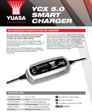 YCX5.0 12V 5A Yuasa 8-Stage Smart Charger (EU)