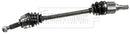 Borg & Beck Driveshaft - LH - BDS1619