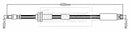 Borg & Beck Brake Hose Part No -BBH8767