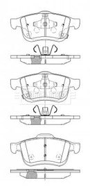 Borg & Beck Front Brake Pad Set -BBP2529
