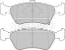 Borg & Beck Brake Pad Set - BBP1684