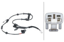 HELLA 6PU 012 679-751 Sensor, wheel speed - 12V - 2-pin connector