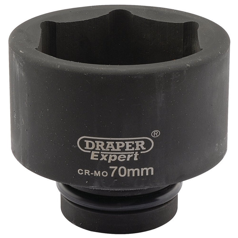 Expert HI-TORQ 6 Point Impact Socket, 1" Sq Dr, 70mm