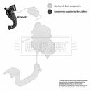 Borg & Beck Air Filter Hose Part No -BTH1457