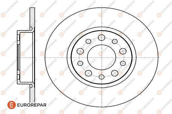 Eurorepar Brake Disc - 1622805580