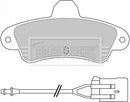 Borg & Beck Brake Pad Set -BBP1437