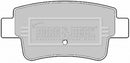 Borg & Beck Rear Brake Pad Set -BBP1946