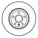 Borg & Beck Brake Disc Single Part No -BBD5843S