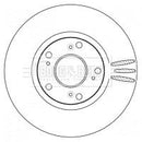 Borg & Beck Brake Disc Pair Part No -BBD4538