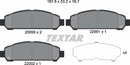 Textar Brake Pad Set - 2599901