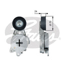 Gates DriveAlign Tensioner Pulley - T39268