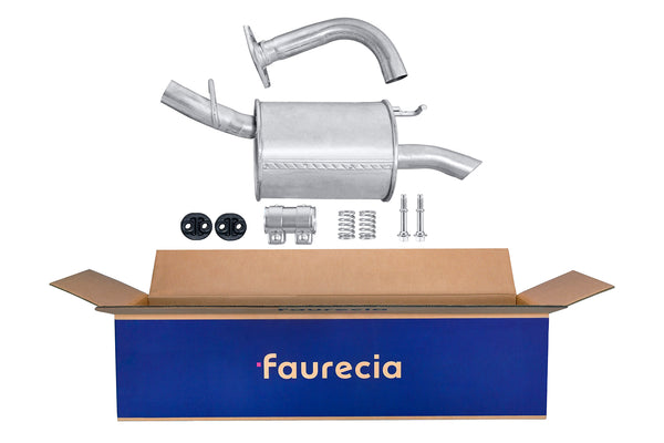 FAURECIA 8LD 366 035-861 Rear Muffler - Easy2Fit® Kit - fits TOYOTA YARIS