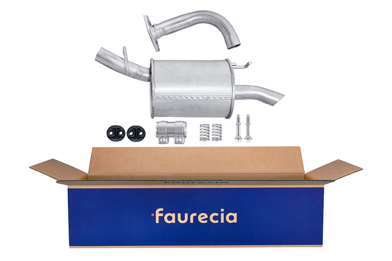 FAURECIA 8LD 366 035-861 Rear Muffler - Easy2Fit® Kit - fits TOYOTA YARIS