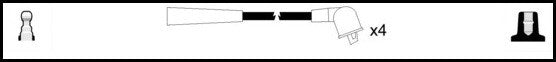 ElectroSpark Ignition Lead Set - OEK551