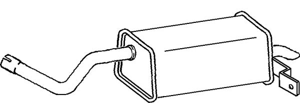 Klarius RN825M - Box With Tail Pipe