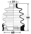 First Line Cv Joint Boot Kit Part No -FCB2896