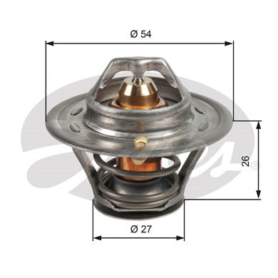Gates Thermostat, coolant - TH09474G1