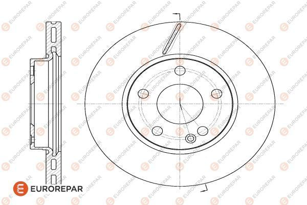 Eurorepar Brake Disc - 1618870380