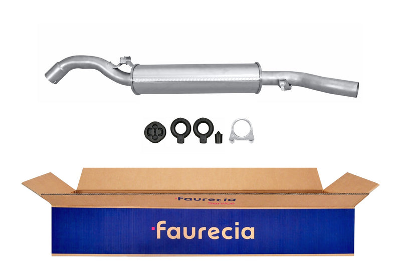 FAURECIA 8LD 366 036-281 Rear Muffler - Easy2Fit® Kit - fits VW PASSAT B3/B4 Variant (3A5, 35I)