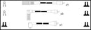 Lucas Ignition Lead Set - LUC4059
