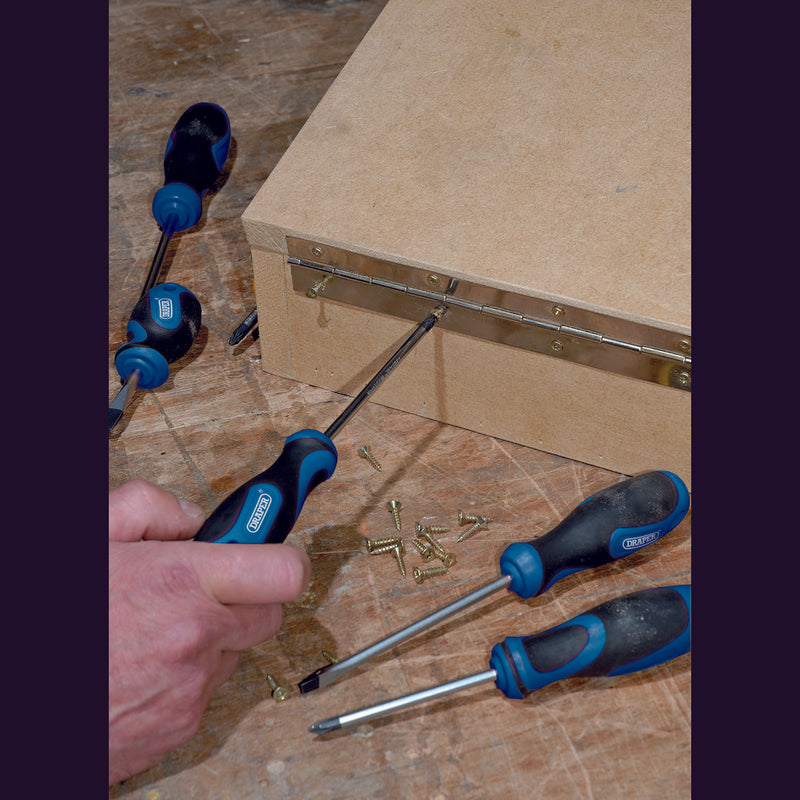 Soft Grip Screwdriver Set (8 Piece)