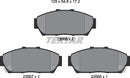 Textar Brake Pad Set - 2356601