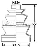 First Line Cv Joint Boot Kit Part No -FCB6284