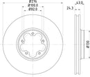 Mintex Brake Discs fits -Ford S262:5 MDC1527C (also fits other vehicles)