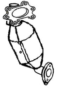 Klarius 325216 - Catalyst Type Approved Withpip  - Fits Honda CR-V III 2.0i (RE5, RM1)