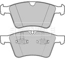 Borg & Beck Brake Pad - Front - BBP2387