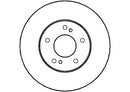 Disctech Brake Disc - Fits Nissan - ABD3516 - Front Axle