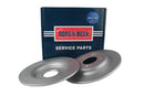 Borg & Beck Brake Disc (Pair)  - BBD5661