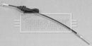 Borg & Beck Brake Cable - Front -BKB2873