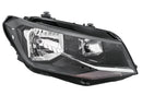 HELLA 1ED 247 025-211 Single Headlight/FF/Halogen-Headlight - left - fits Skoda Fabia II (542)