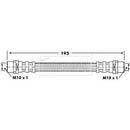 Borg & Beck Brake Hose Part No -BBH6760