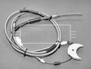 Borg & Beck Brake Cable - Rear -BKB1015