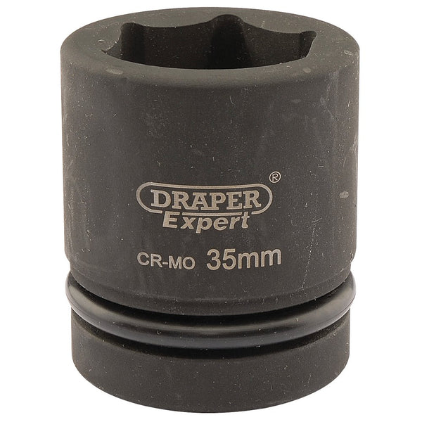 Expert HI-TORQ 6 Point Impact Socket, 1" Sq Dr, 35mm
