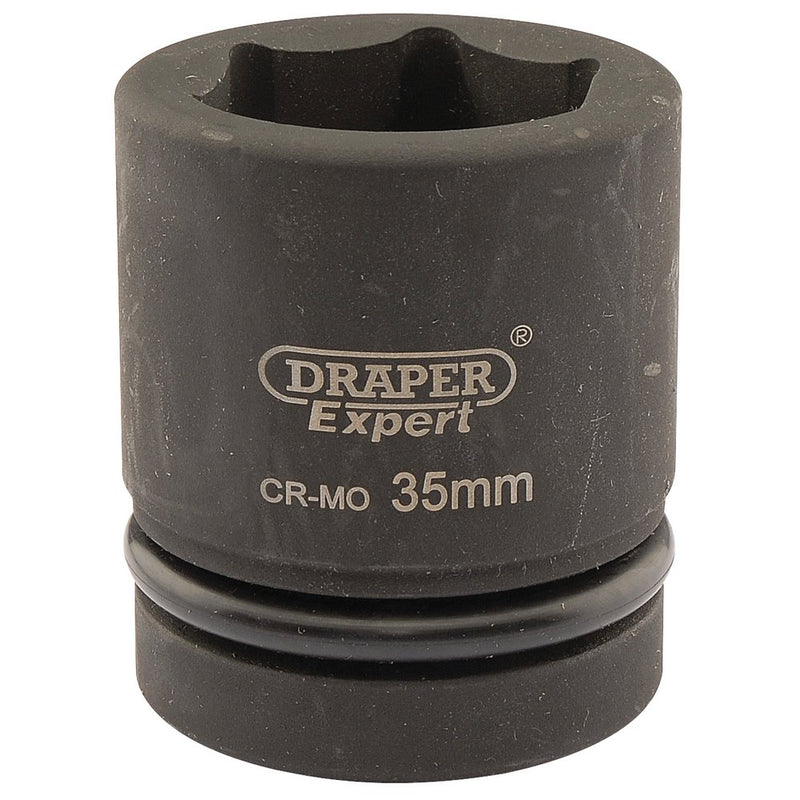 Expert HI-TORQ 6 Point Impact Socket, 1" Sq Dr, 35mm