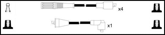 ElectroSpark Ignition Lead Set - OEK015